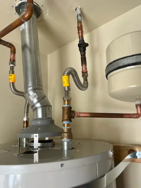 Water heater installation and plumbing repair in Central Norwich